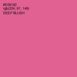 #E06192 - Deep Blush Color Image