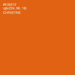 #E06212 - Christine Color Image