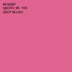 #E0628F - Deep Blush Color Image