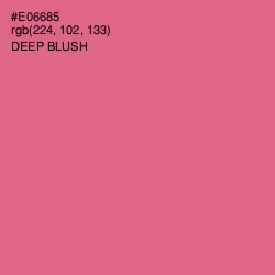 #E06685 - Deep Blush Color Image