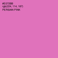 #E072BB - Persian Pink Color Image