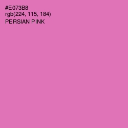 #E073B8 - Persian Pink Color Image