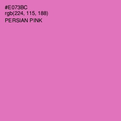 #E073BC - Persian Pink Color Image