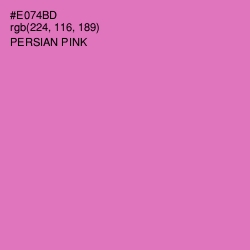#E074BD - Persian Pink Color Image