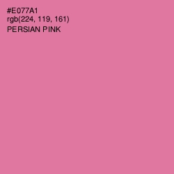 #E077A1 - Persian Pink Color Image