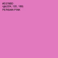 #E078BD - Persian Pink Color Image