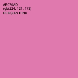 #E079AD - Persian Pink Color Image