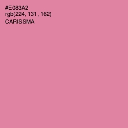 #E083A2 - Carissma Color Image