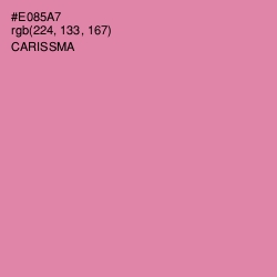 #E085A7 - Carissma Color Image