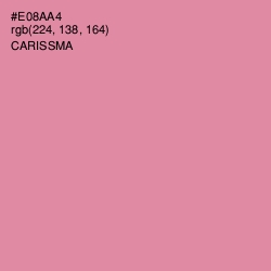 #E08AA4 - Carissma Color Image