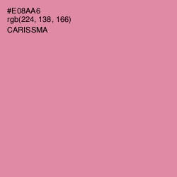 #E08AA6 - Carissma Color Image