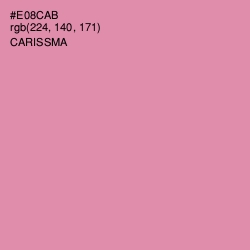 #E08CAB - Carissma Color Image