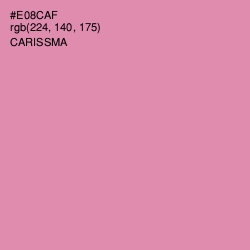 #E08CAF - Carissma Color Image