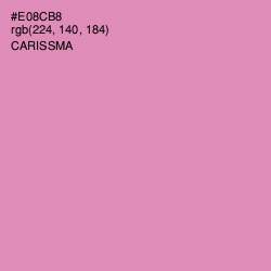 #E08CB8 - Carissma Color Image