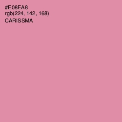 #E08EA8 - Carissma Color Image