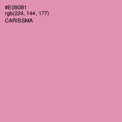 #E090B1 - Carissma Color Image