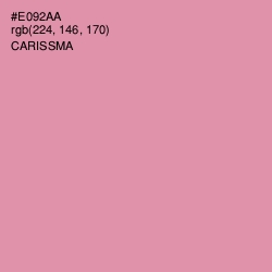 #E092AA - Carissma Color Image