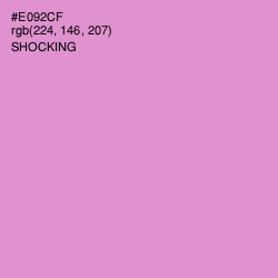 #E092CF - Shocking Color Image