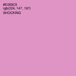 #E093C5 - Shocking Color Image