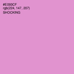 #E093CF - Shocking Color Image