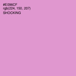 #E096CF - Shocking Color Image