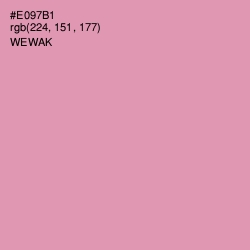 #E097B1 - Wewak Color Image