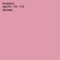 #E09AAD - Wewak Color Image