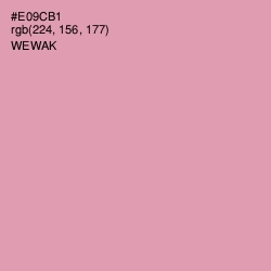 #E09CB1 - Wewak Color Image