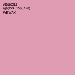 #E09CB2 - Wewak Color Image