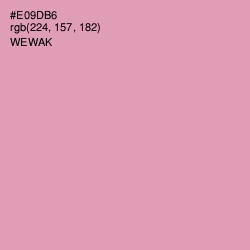 #E09DB6 - Wewak Color Image