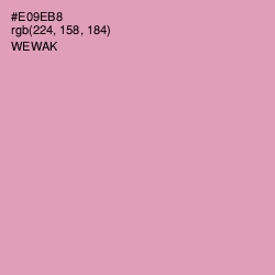 #E09EB8 - Wewak Color Image