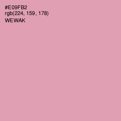 #E09FB2 - Wewak Color Image