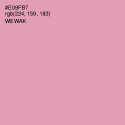 #E09FB7 - Wewak Color Image