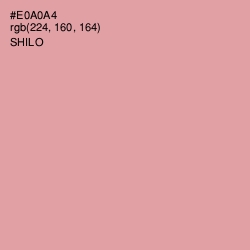 #E0A0A4 - Shilo Color Image