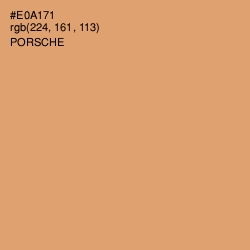 #E0A171 - Porsche Color Image