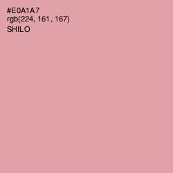 #E0A1A7 - Shilo Color Image