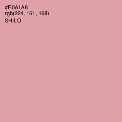 #E0A1A8 - Shilo Color Image