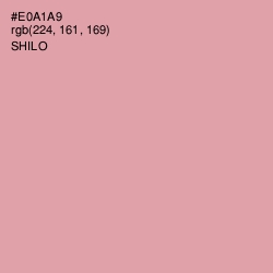 #E0A1A9 - Shilo Color Image