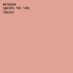 #E0A294 - Tacao Color Image