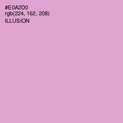 #E0A2D0 - Illusion Color Image