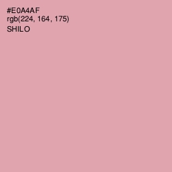 #E0A4AF - Shilo Color Image