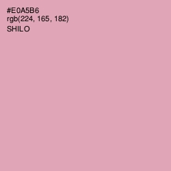 #E0A5B6 - Shilo Color Image