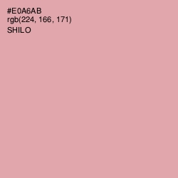 #E0A6AB - Shilo Color Image