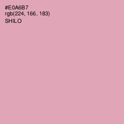 #E0A6B7 - Shilo Color Image