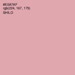 #E0A7AF - Shilo Color Image