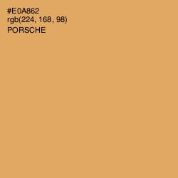 #E0A862 - Porsche Color Image