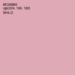 #E0A9B6 - Shilo Color Image