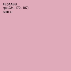 #E0AABB - Shilo Color Image