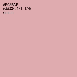 #E0ABAE - Shilo Color Image