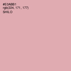 #E0ABB1 - Shilo Color Image